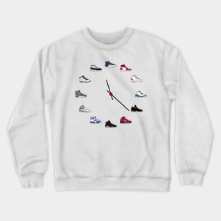 Jordan Sneaker Clock Crewneck Sweatshirt